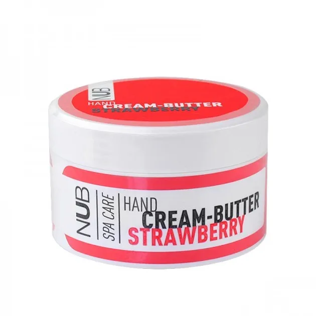 Крем-баттер для рук NUB живильний Hand Cream-Butter, полуниця, 200 мл