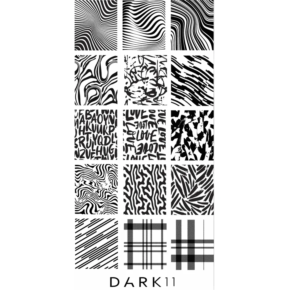 Пластина для стемпінгу DARK 11