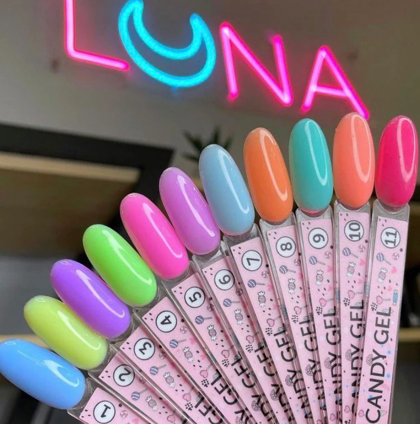 LUNA Candy gel 11, камуфлюючий гель, маджента, 30 мл