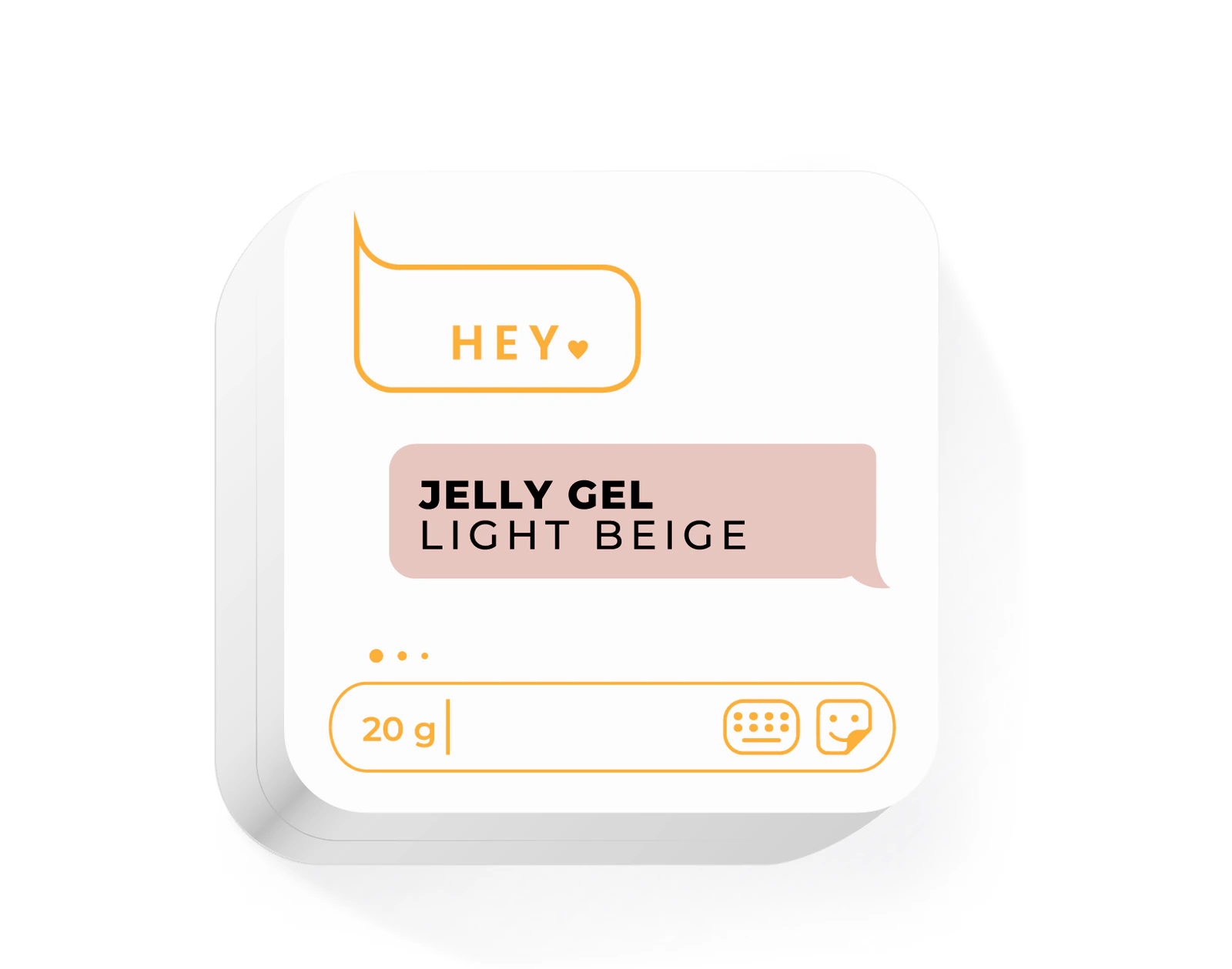 HELLO Jelly Gel "Light Beige", 20 g