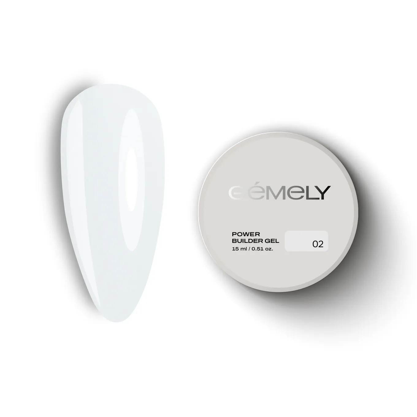 Гель GÉMELY ex GA&MA Power Builder Gel №002, 15 мл