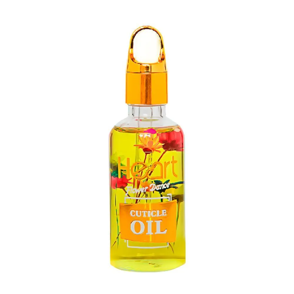 Цветочное масло для кутикул HEART, 30 мл Wild Citrus (Жёлтое)