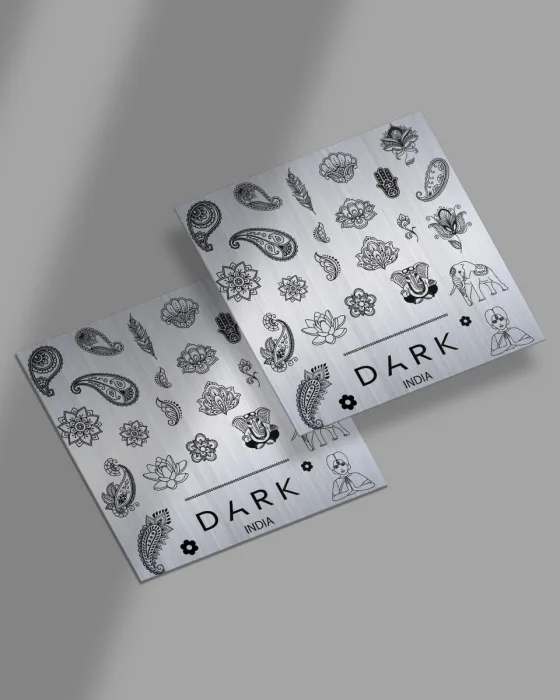 Пластина для стемпінгу DARK India