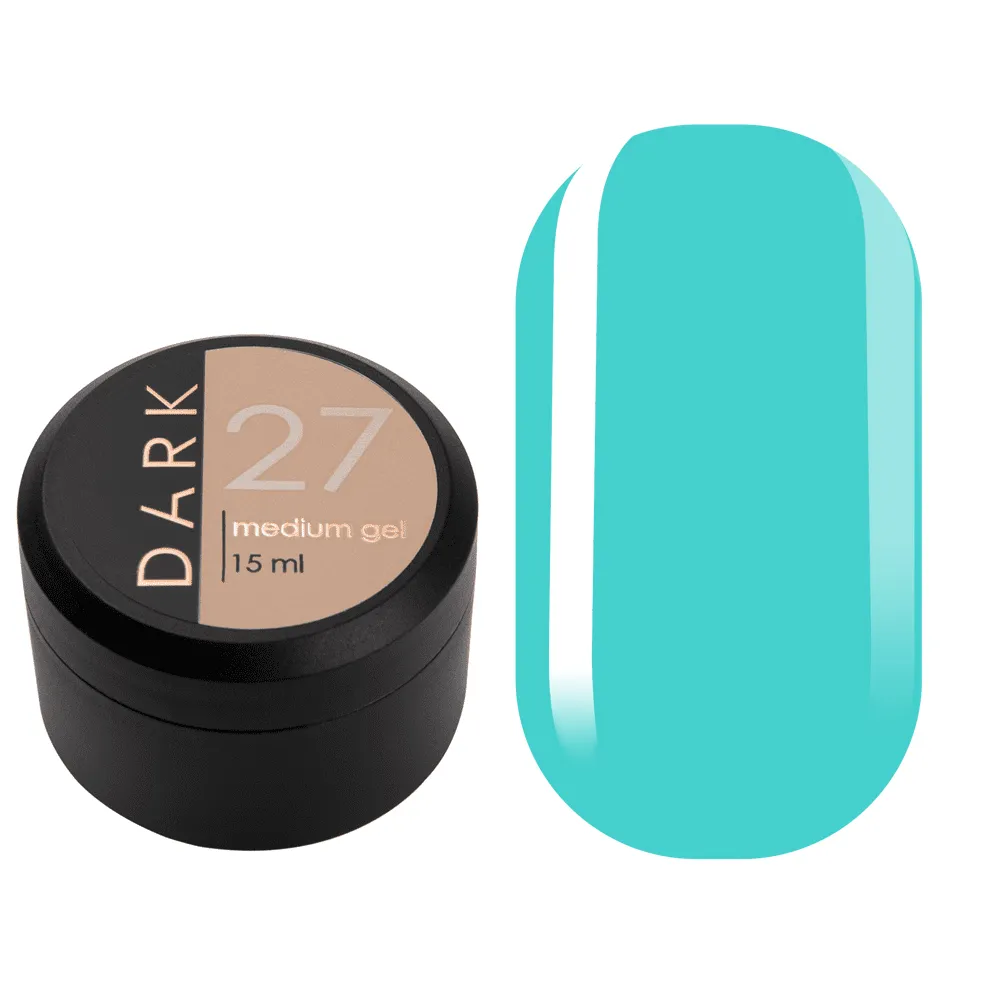 DARK Medium Gel №27, 15 мл, без пензля