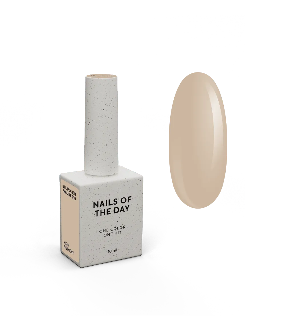 Гель-лак NAILSOFTHEDAY Let's special Praline-010, 10 мл