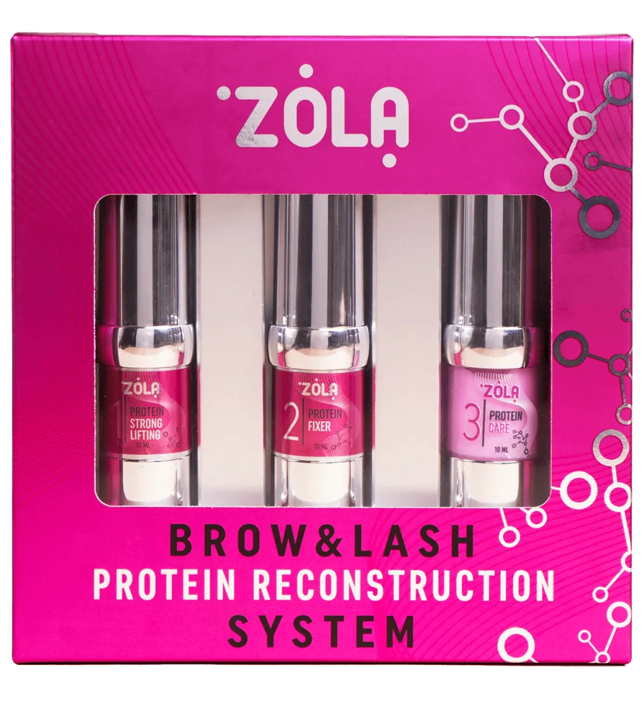 Набор для ламинирования ZOLA Brow&Lash Protein Reconstruction System