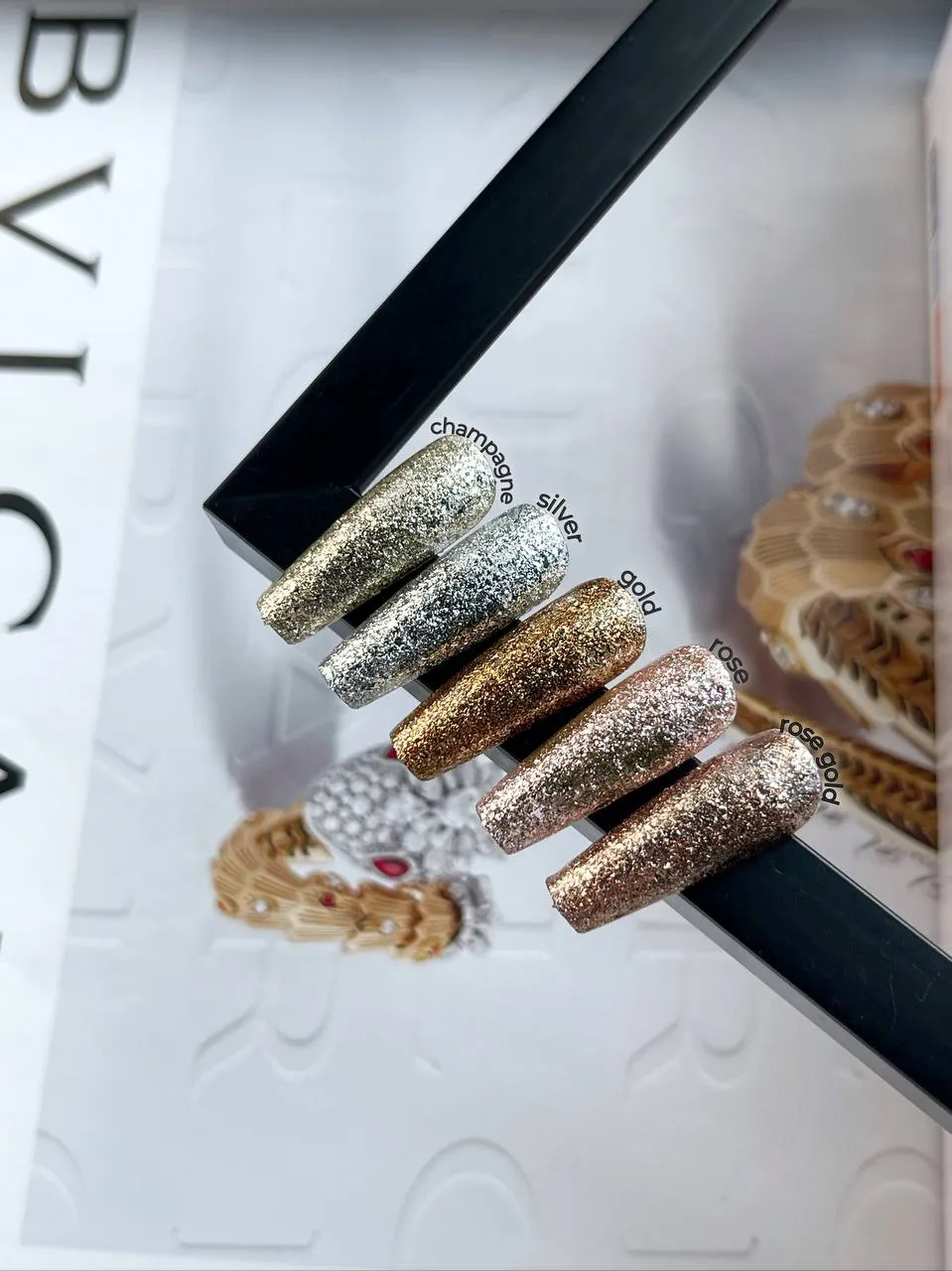 Рідка фольга GÉMELY ex GA&MA Platinum Rose Gold, 5 г