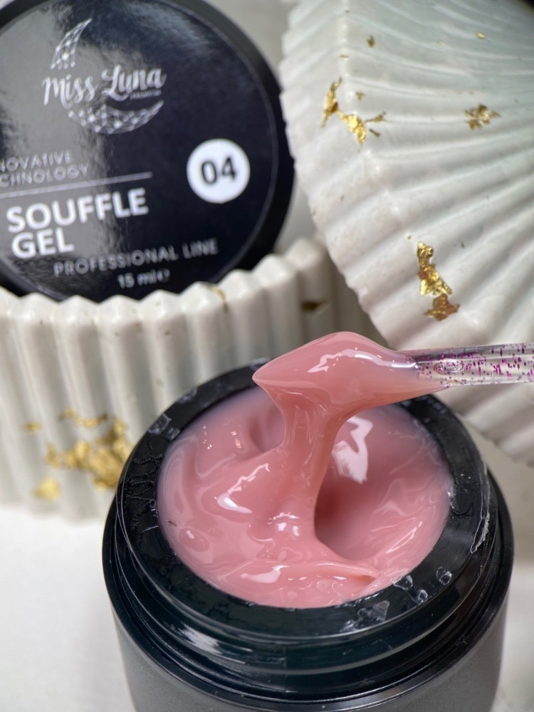 Souffle gel Miss Luna Premium №04, 15 мл