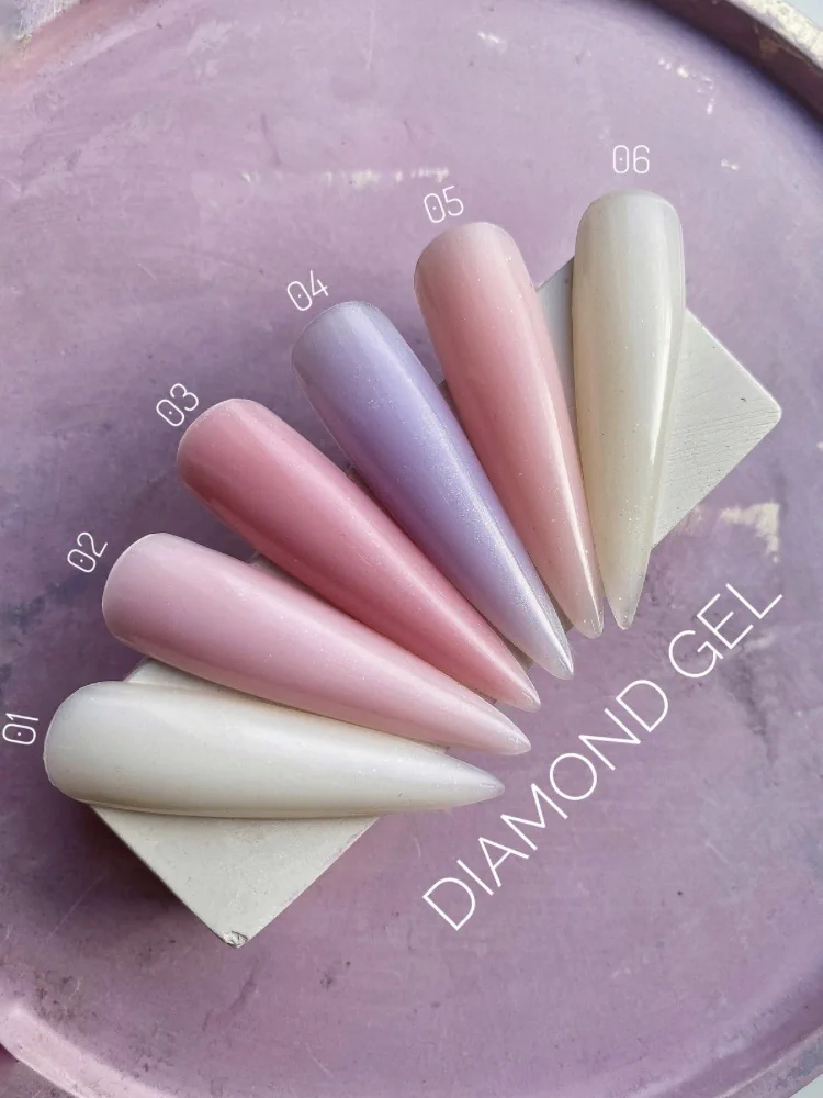 Diamond gel, Miss Luna Premium №02, 15 мл