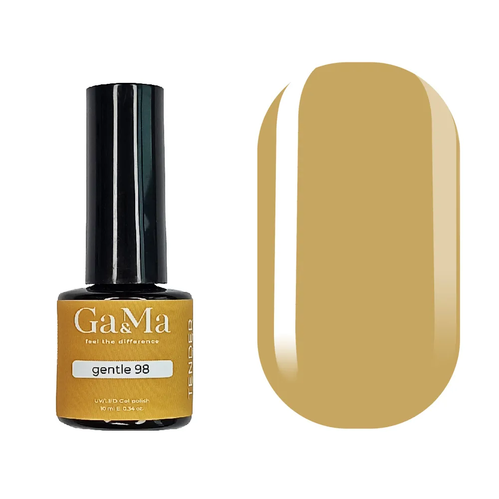 Гель-лак GÉMELY ex GA&MA №098, Liquid pastel, Gentle, 10 мл