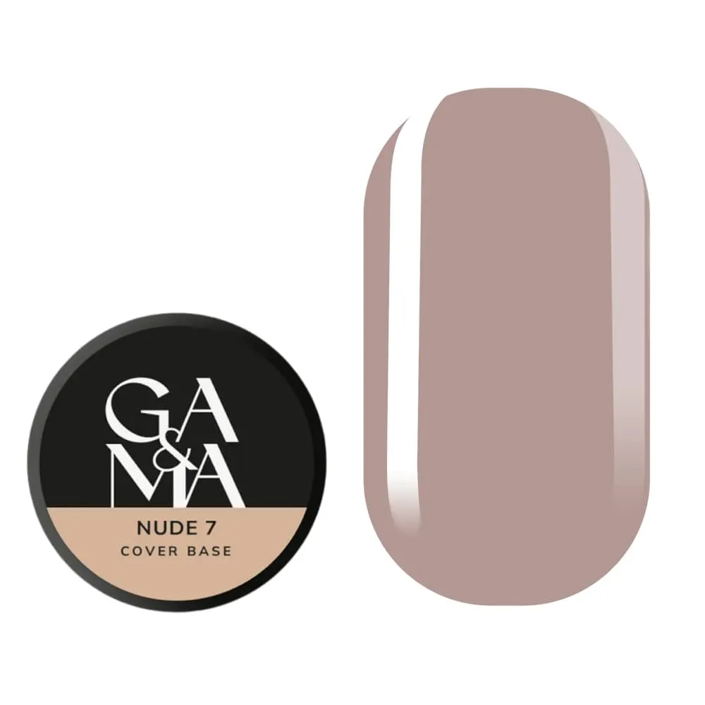 База камуфлирующая GÉMELY ex GA&MA №7 nude, 30 мл