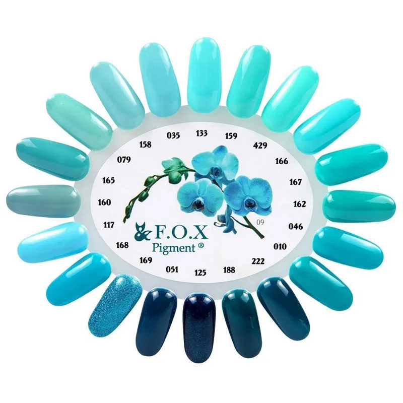 F.O.X gel-polish gold Pigment 133, 6 ml