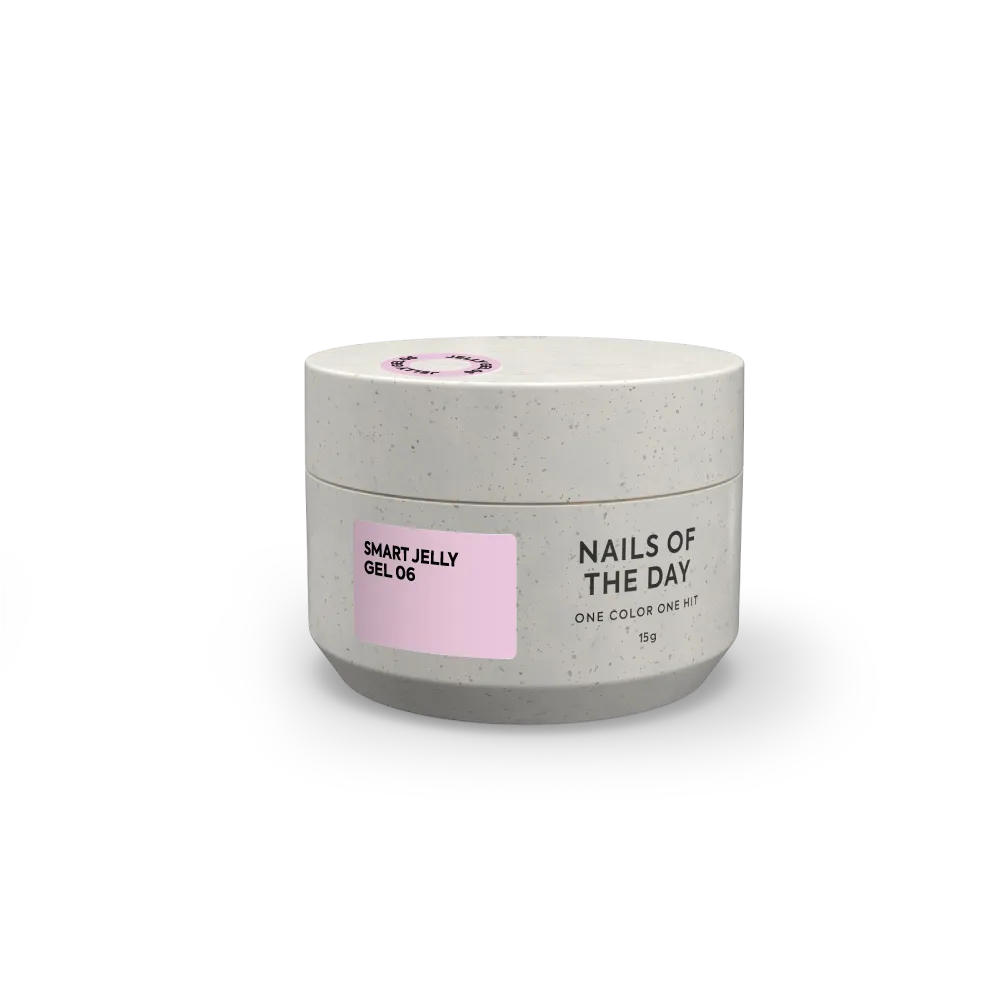 гель NAILSOFTHEDAY Smart Jelly gel №06, 15 мл