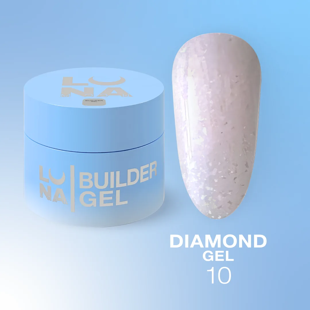 Гель для нарощування LUNA Diamond gel 10, 15 мл