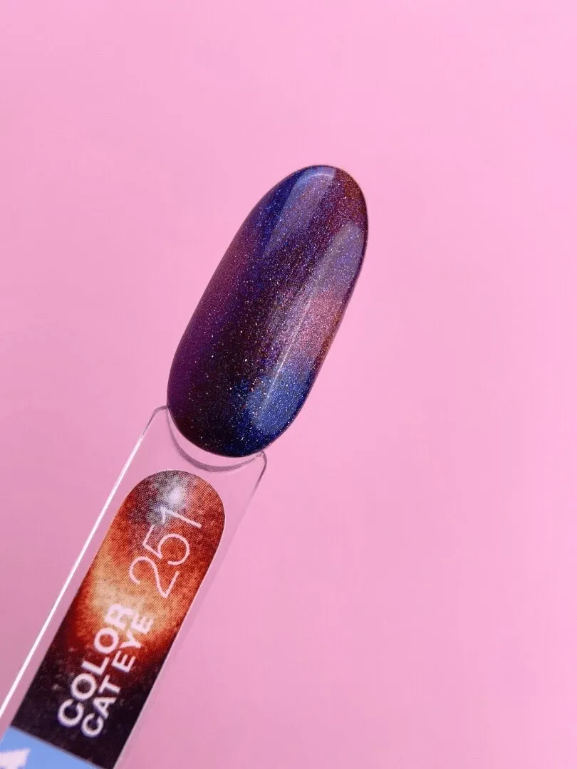 Гель-лак LUNA Color Cat Eye №251, 13ml