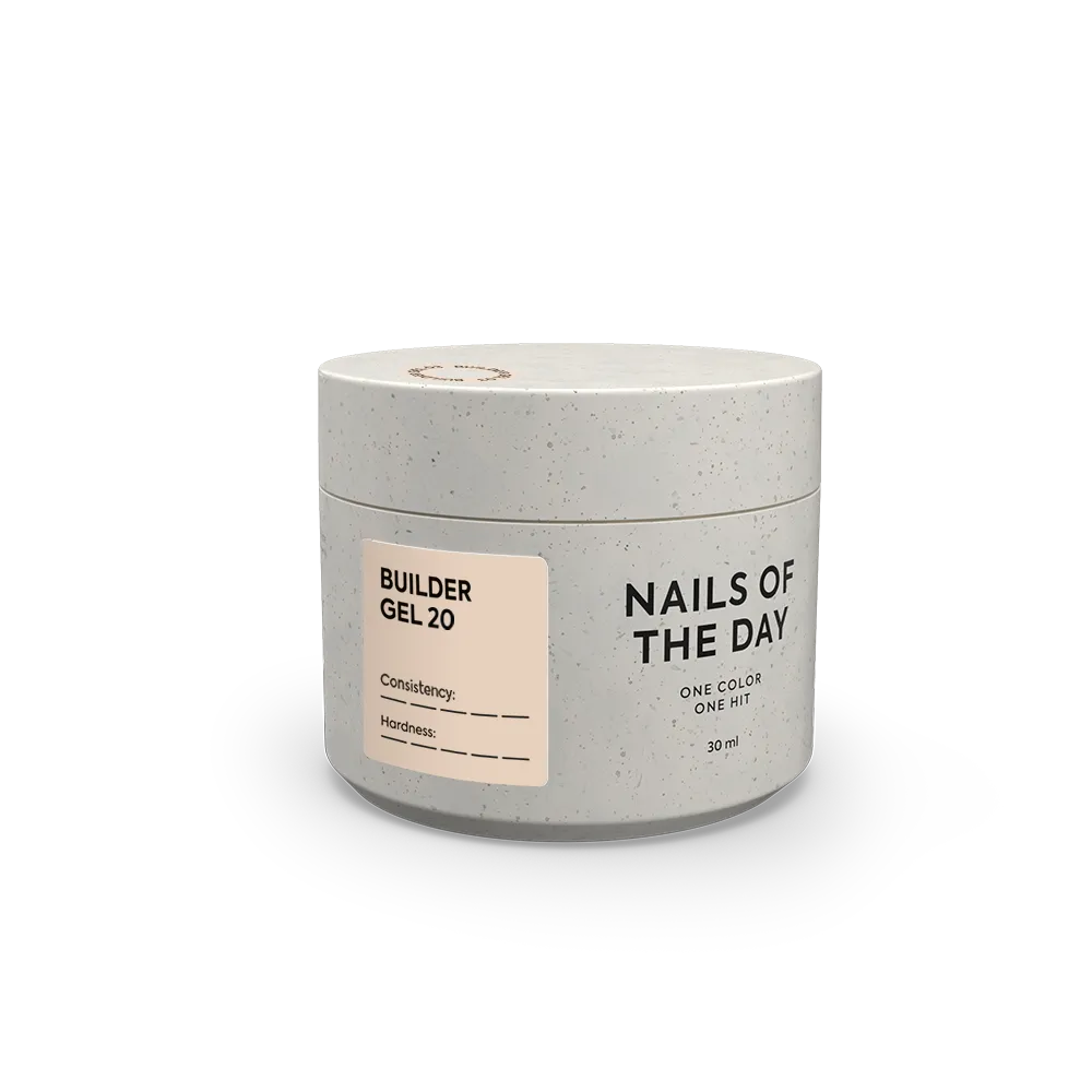 гель NAILSOFTHEDAY  Builder gel 20-пісочний, 15 мл