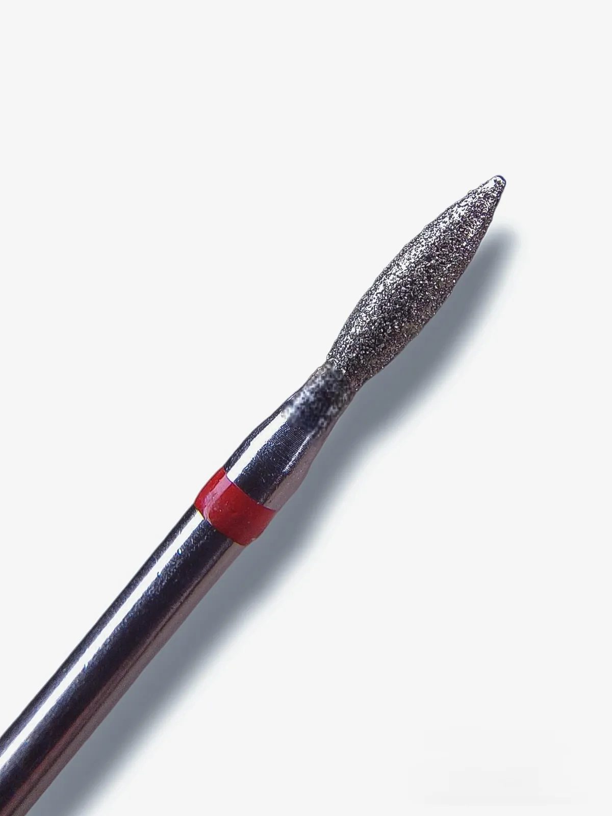 Фреза алмазная STRONG NAIL BITS пламя красная 0,23 см