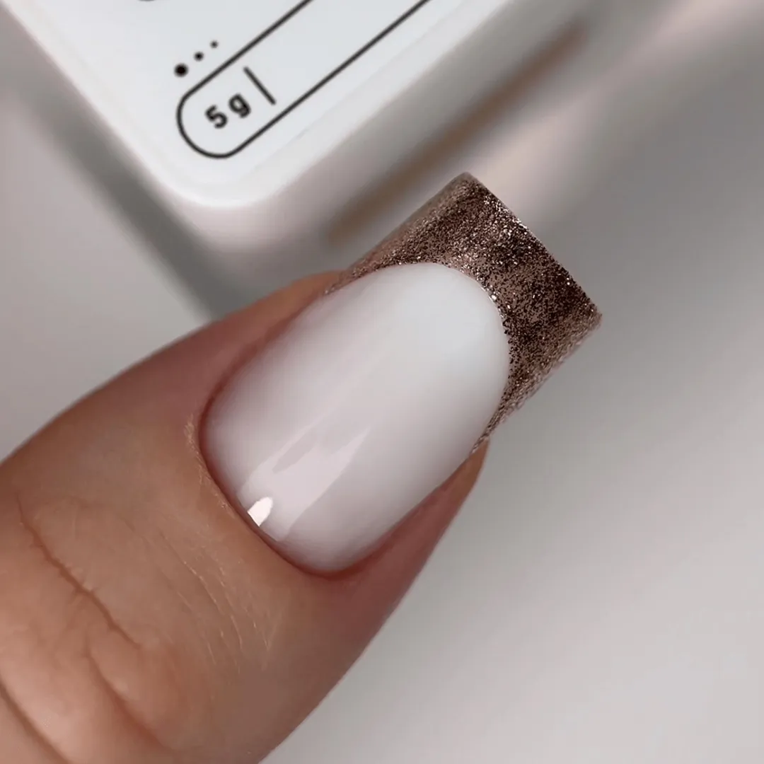 Гель-фарба HELLO Solid platinum gel Rose Gold, 5 г