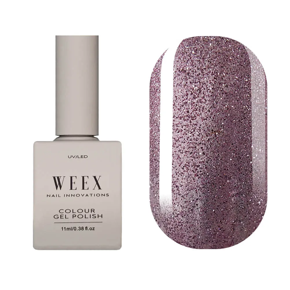 Гель-лак котячий глаз WEEX Glow Cat №15, 11 мл