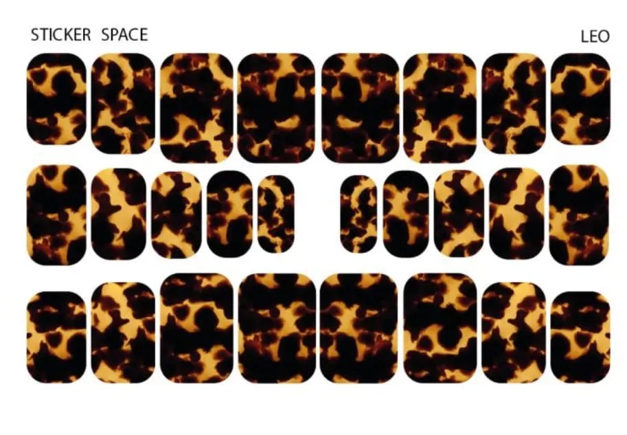 Стикеры Stickersspace на липкой основе Leo