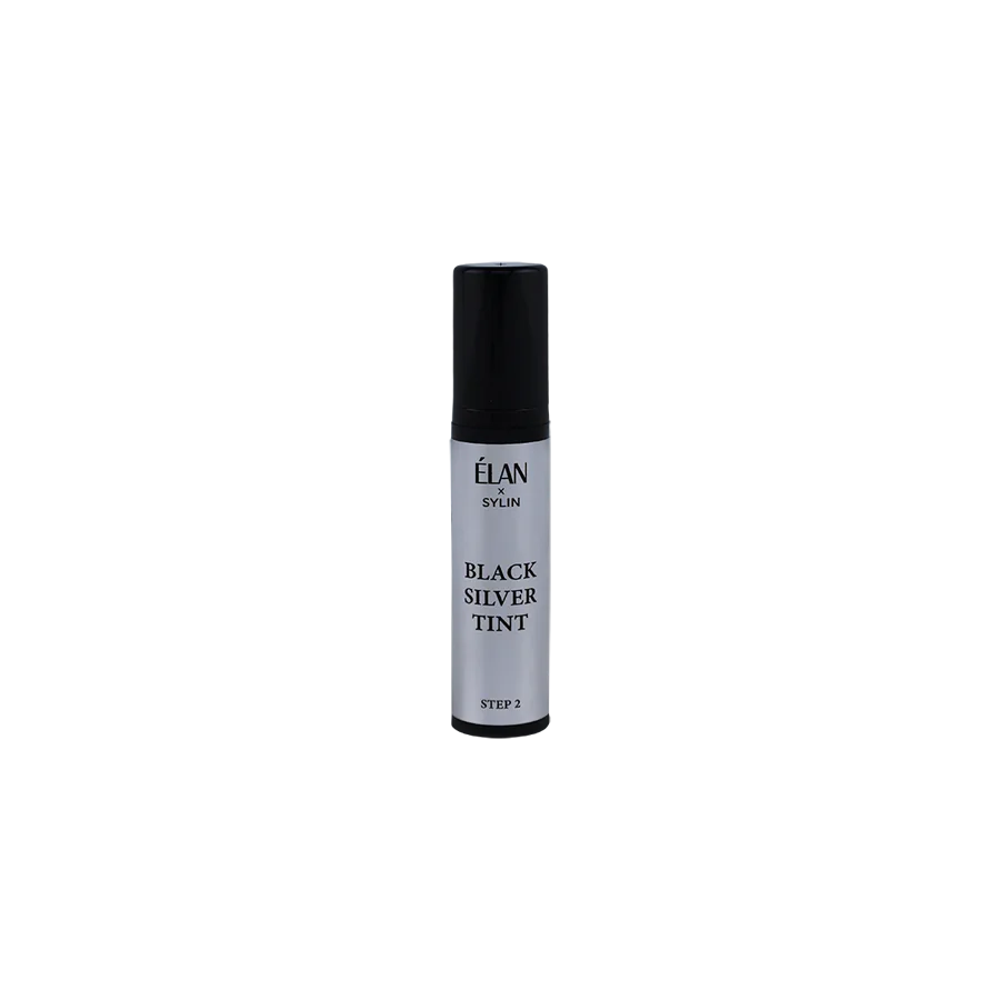 Система окрашивания ресниц с инкапсулированным серебром ELAN «BLACK SILVER TINT» Состав 2