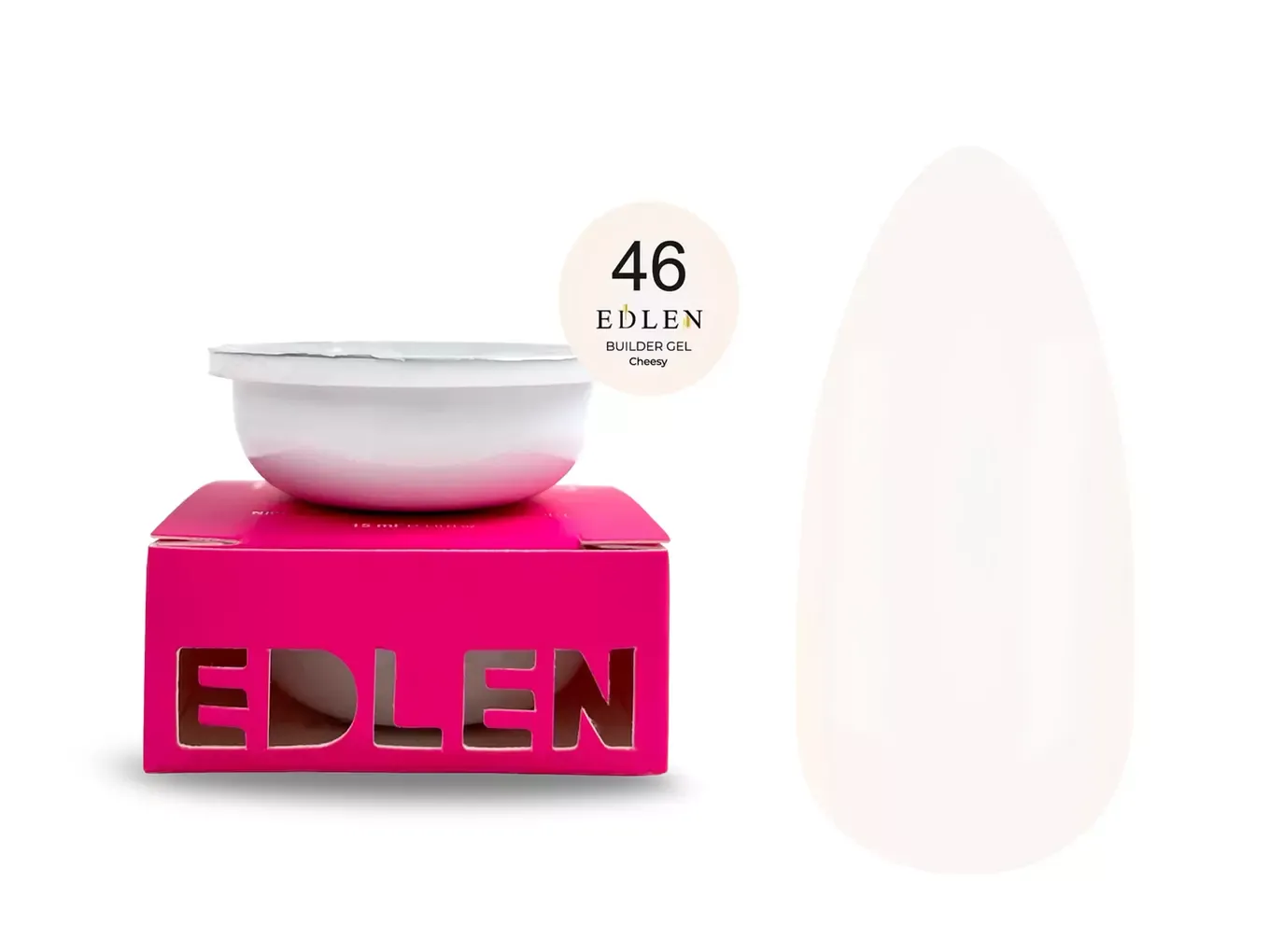 Edlen Builder Gel Cheesy №46, 30 мл