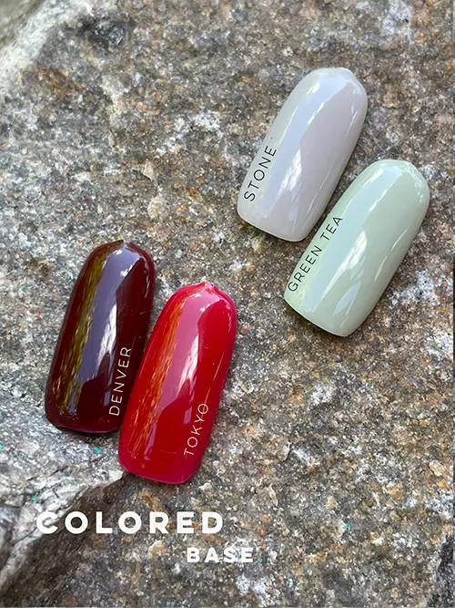 База кольорова GÉMELY ex GA&MA Colored base №31 green tea, 15 мл
