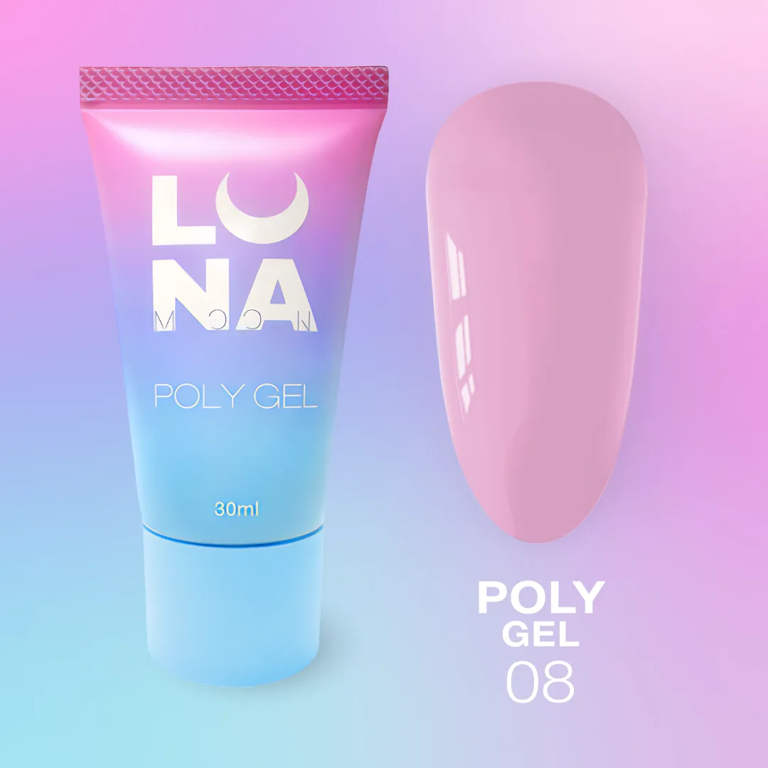 Полигель для наращивания LUNA Poly Gel №08, 30 мл
