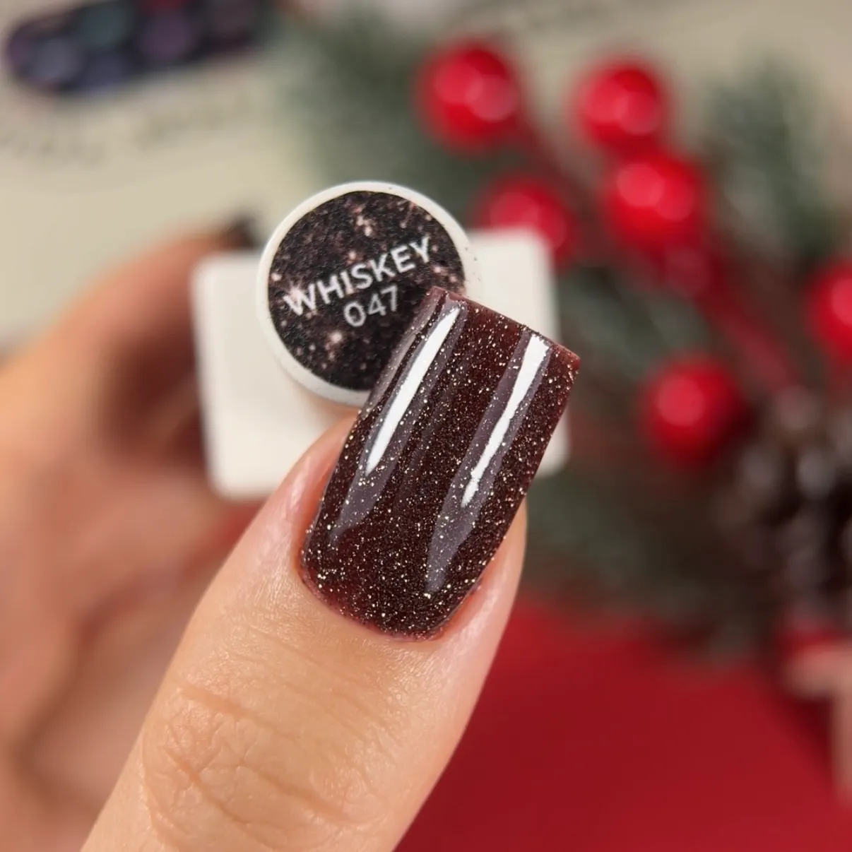 Гель-лак NAILSOFTHENIGHT Grenadine—бордовий (гранатовий) №152, 10 мл