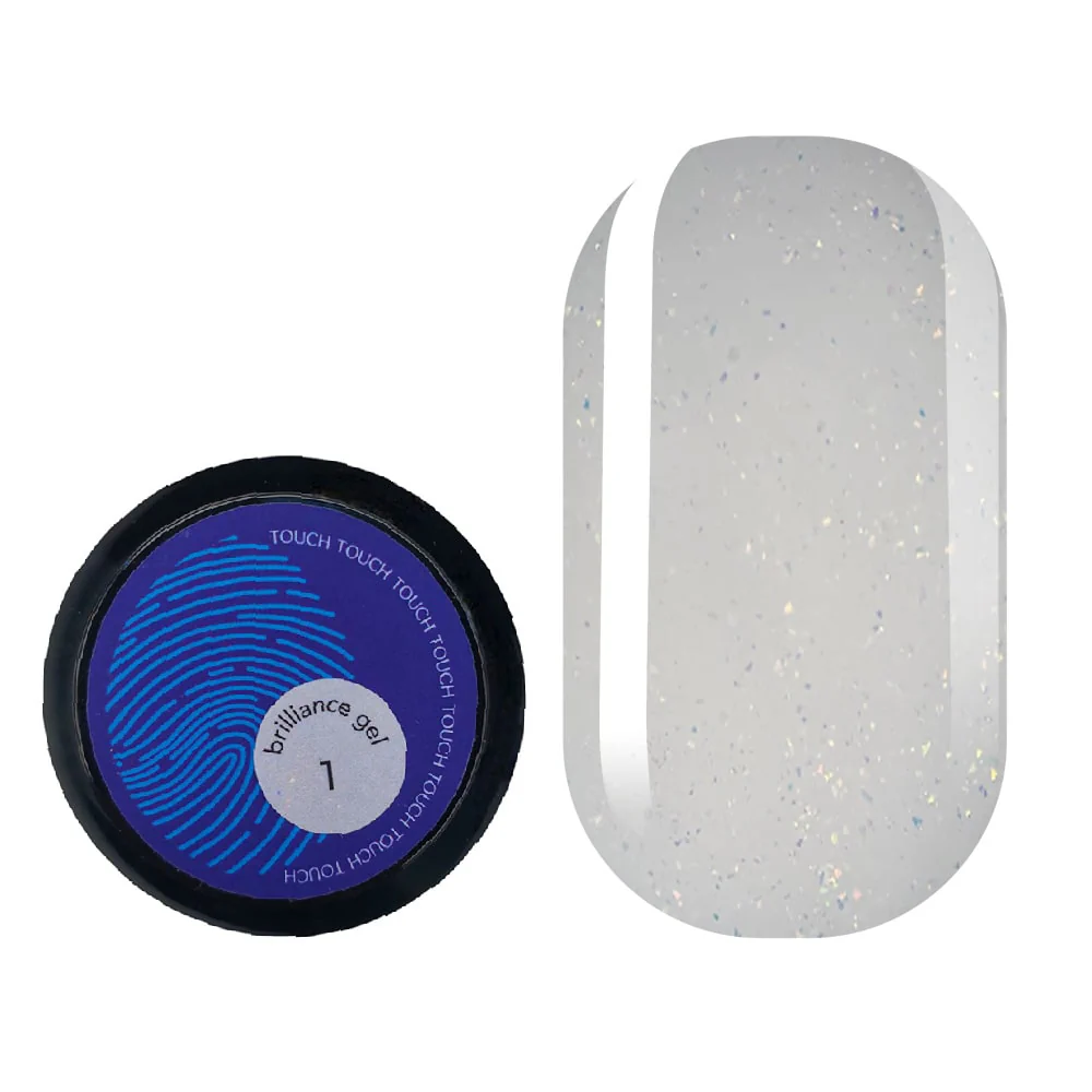 Гель Touch Brilliance Gel №1, 15 мл