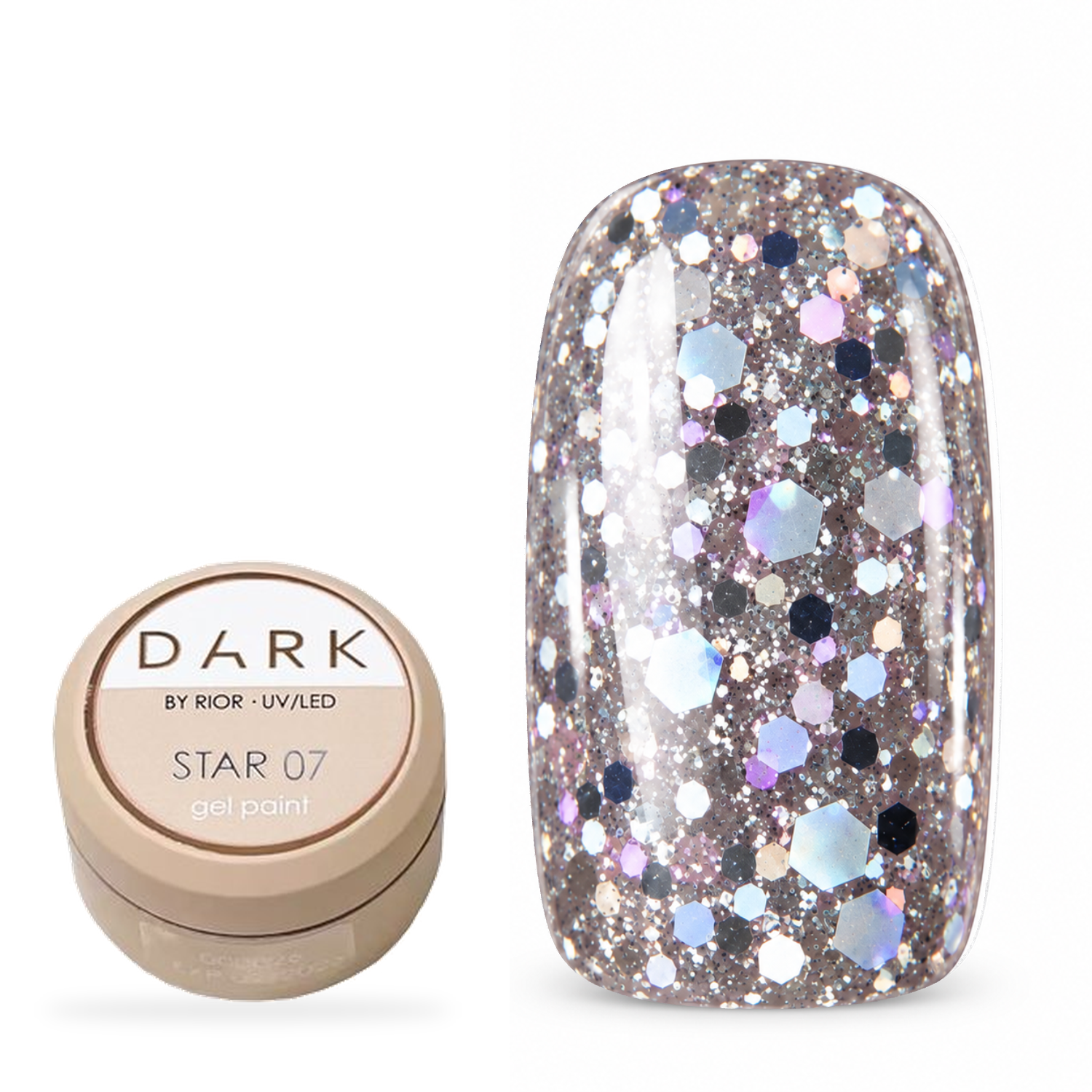 Гель-лак DARK Star №07, 5 гр