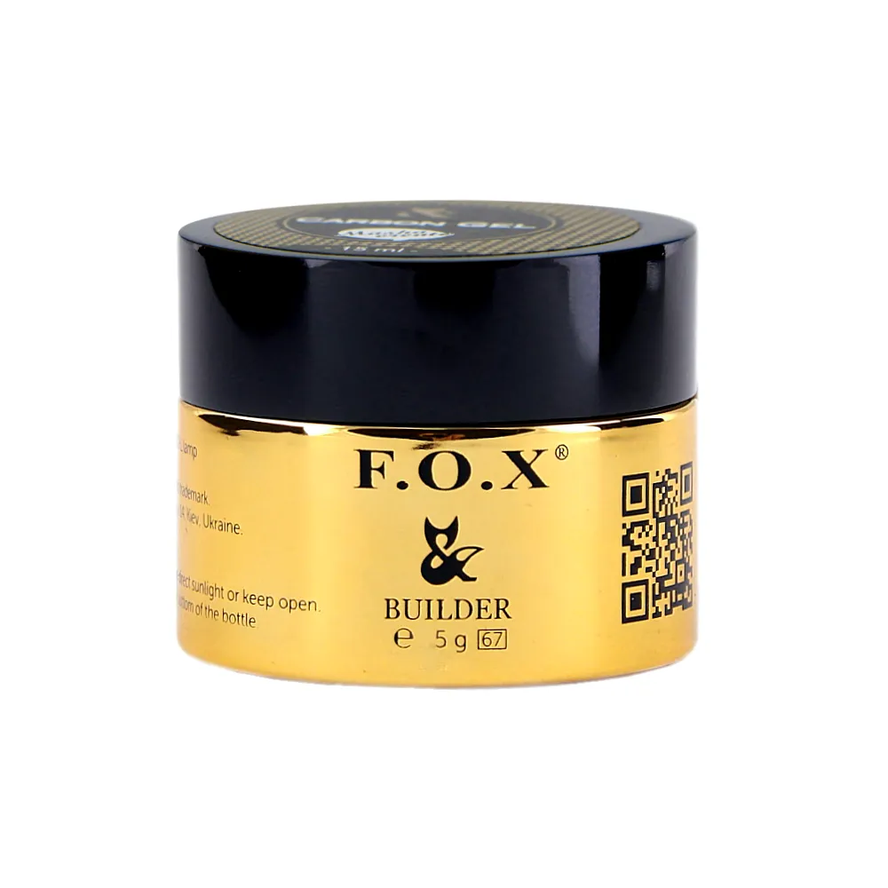 Гель для ремонта ногтевой пластины F.O.X. Carbon Gel Masha Create, 5 мл