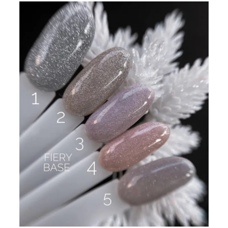 База Saga Professional Fiery Base №5 светоотражающая, 8 мл