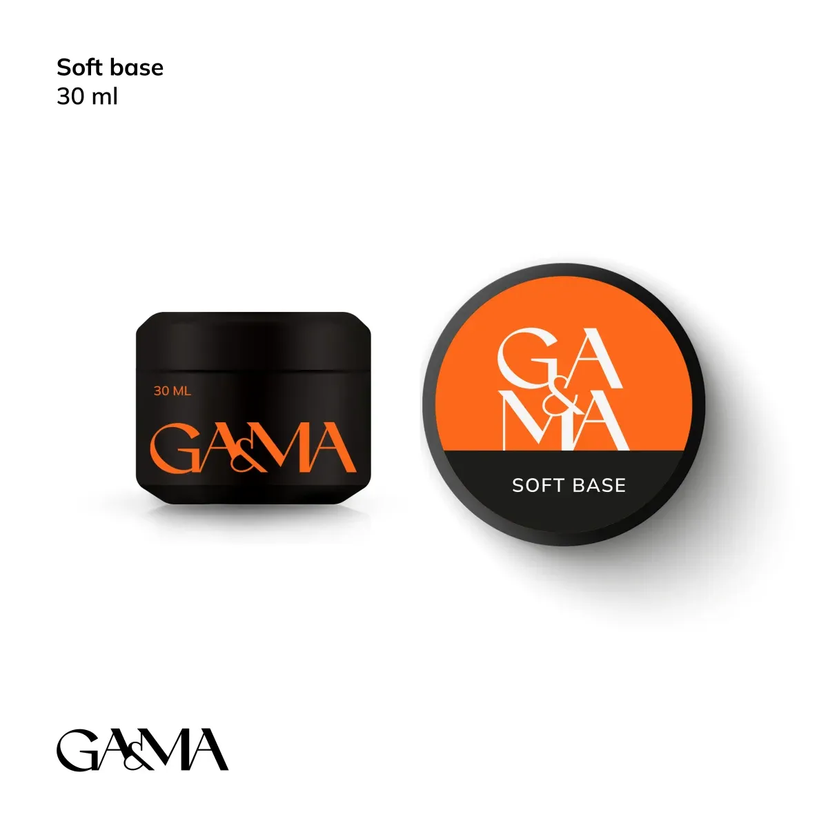 База GÉMELY ex GA&MA Cover base Soft Clear, 30 мл