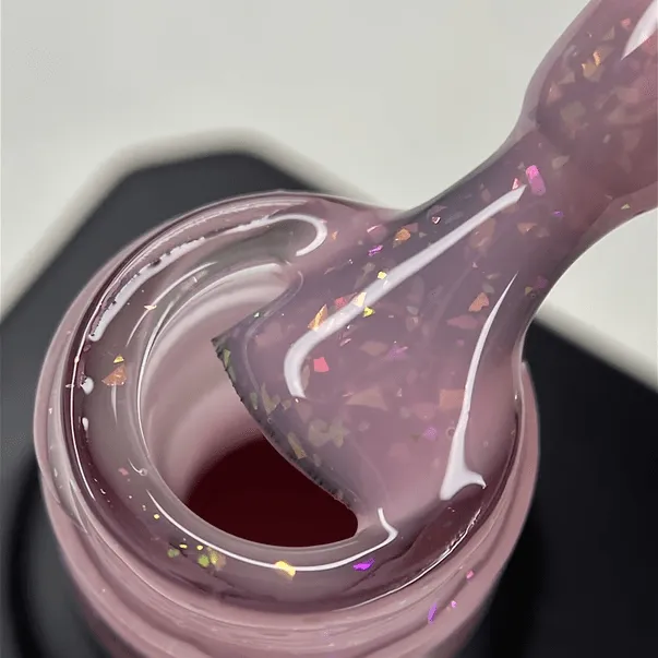 Каучукова база Nika Zemlyanikina Rubber base Diamond Rose, 15 мл