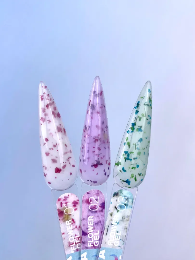 Гель для нарощування LUNA Flower gel  №1, 15 мл