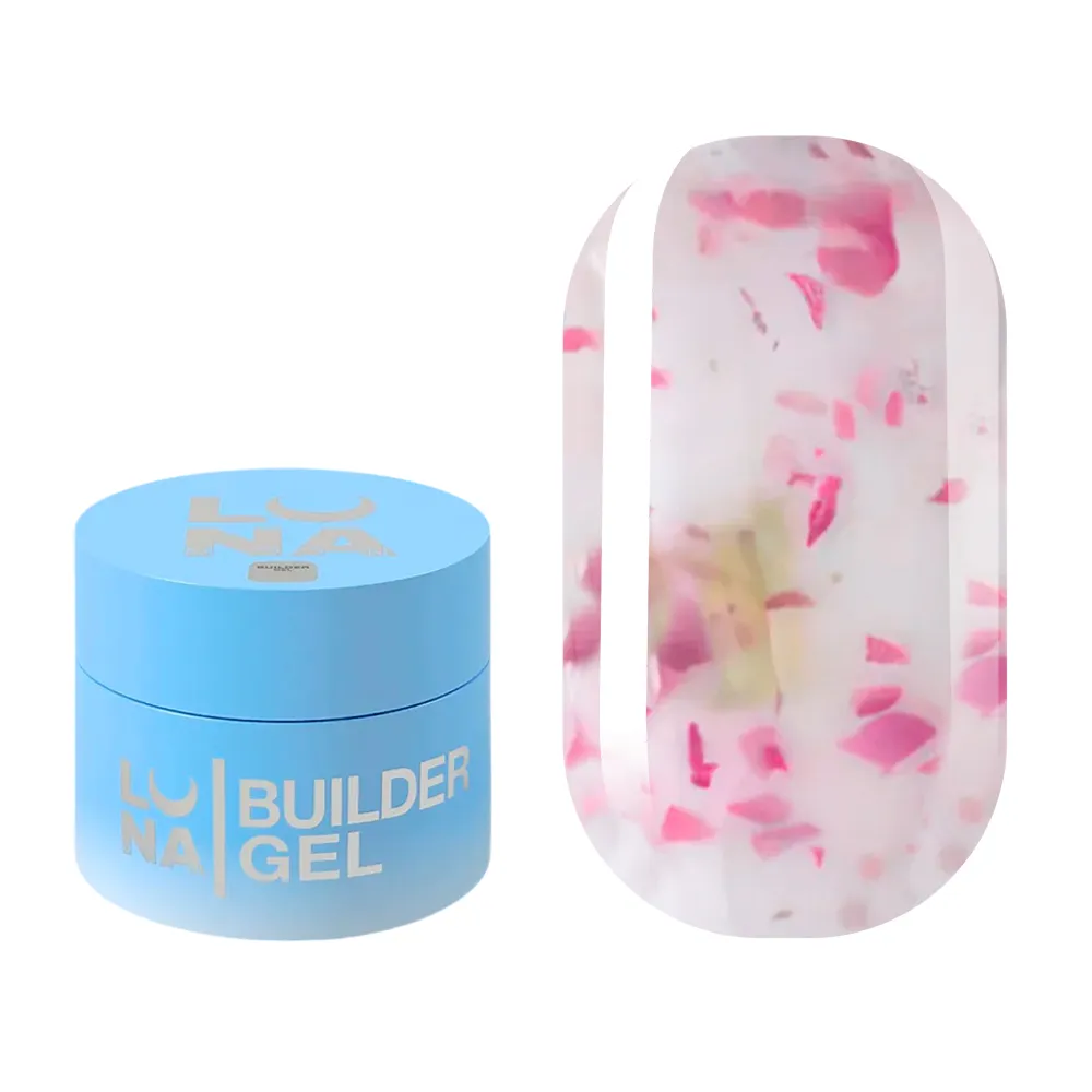 Гель для нарощування LUNA Flower gel  №1, 15 мл