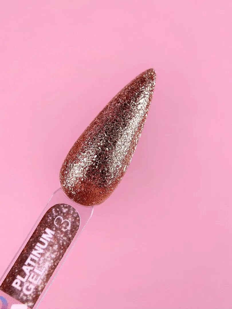 Блестки для ногтей LUNA Platinum Gel №3, 5 мл
