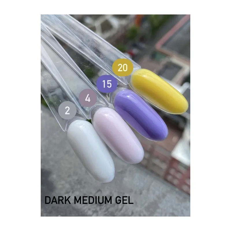 DARK Medium Gel №15, 15 мл, без кисти