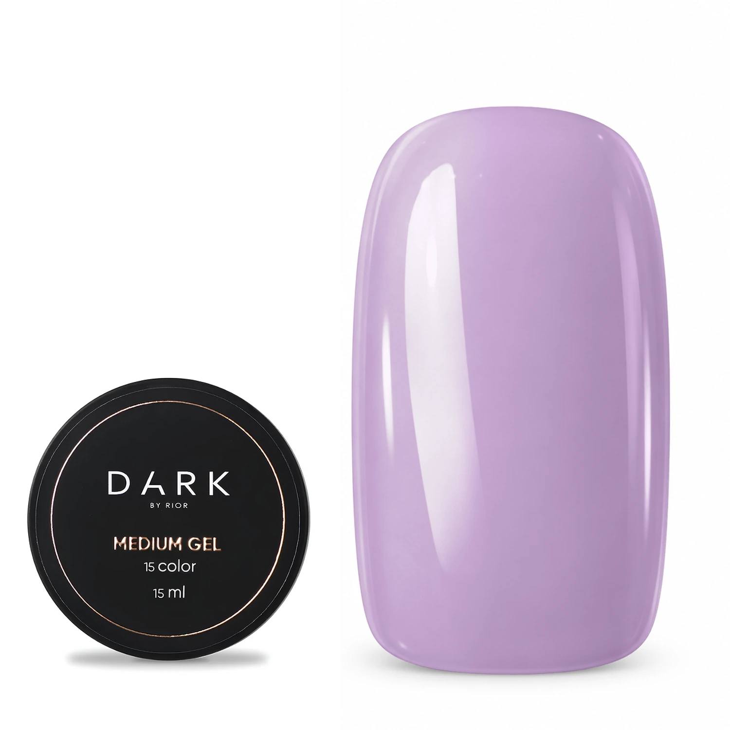 DARK Medium Gel №15, 15 мл, без кисти