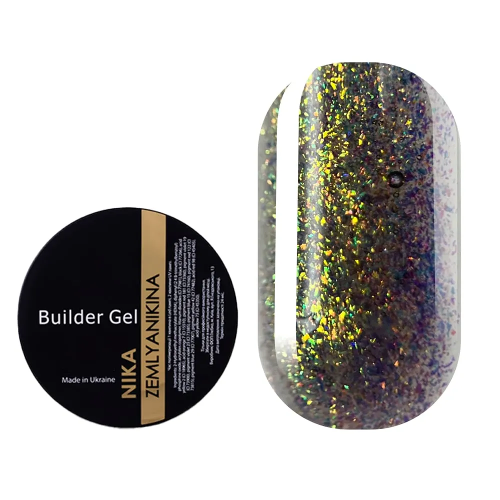 Гель для нарощування Nika Zemlyanikina Builder gel Festival №11, 15 мл