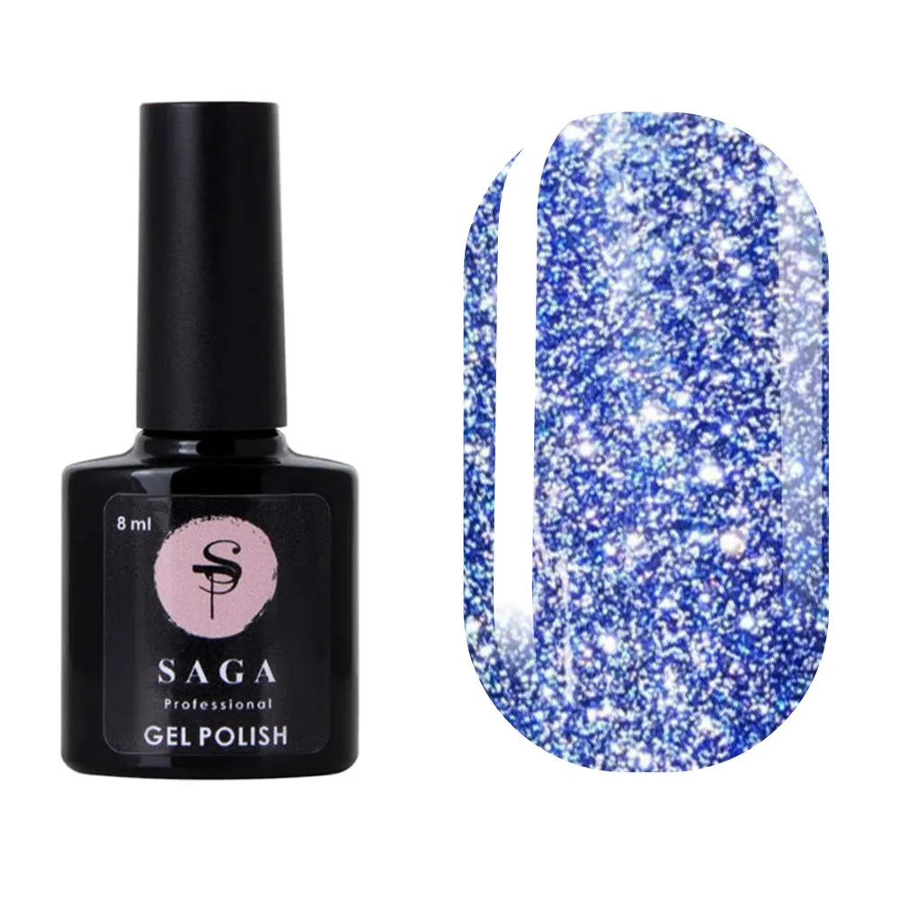 Гель-лак Saga Professional  Fiery gel № 11 світловідбивний, 8 мл