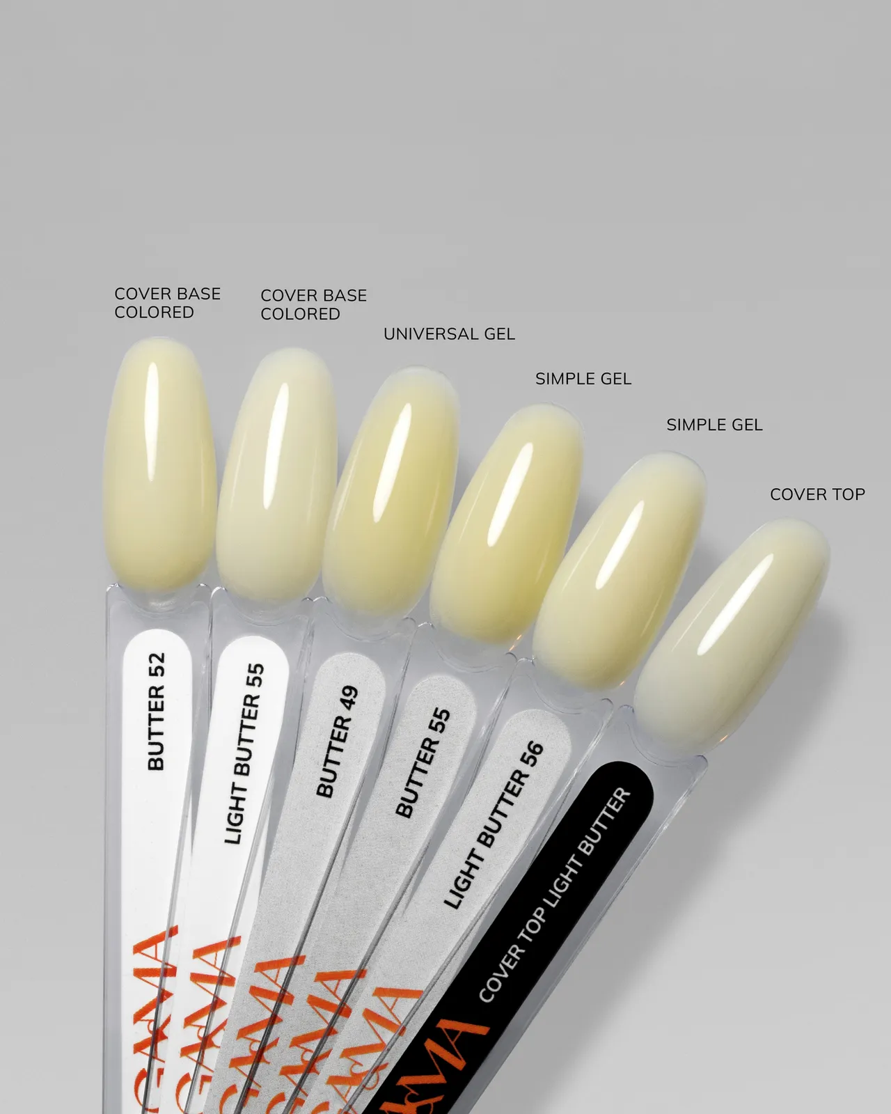Гель GÉMELY ex GA&MA Simple gel №55 Butter, 15 мл