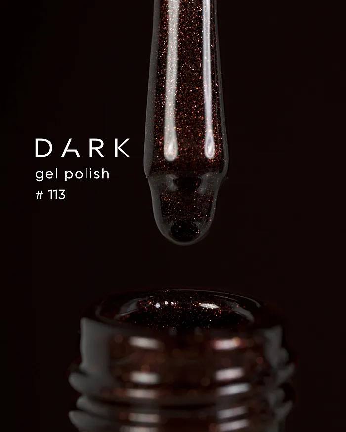 Гель-лак Dark gel polish №113, 10 мл