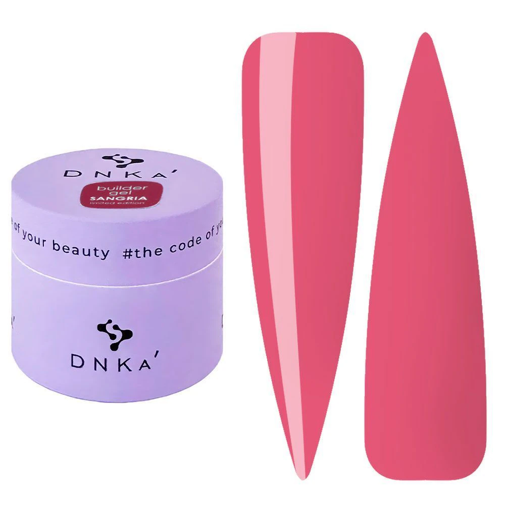 Гель DNKa Builder Sangria, 15 мл