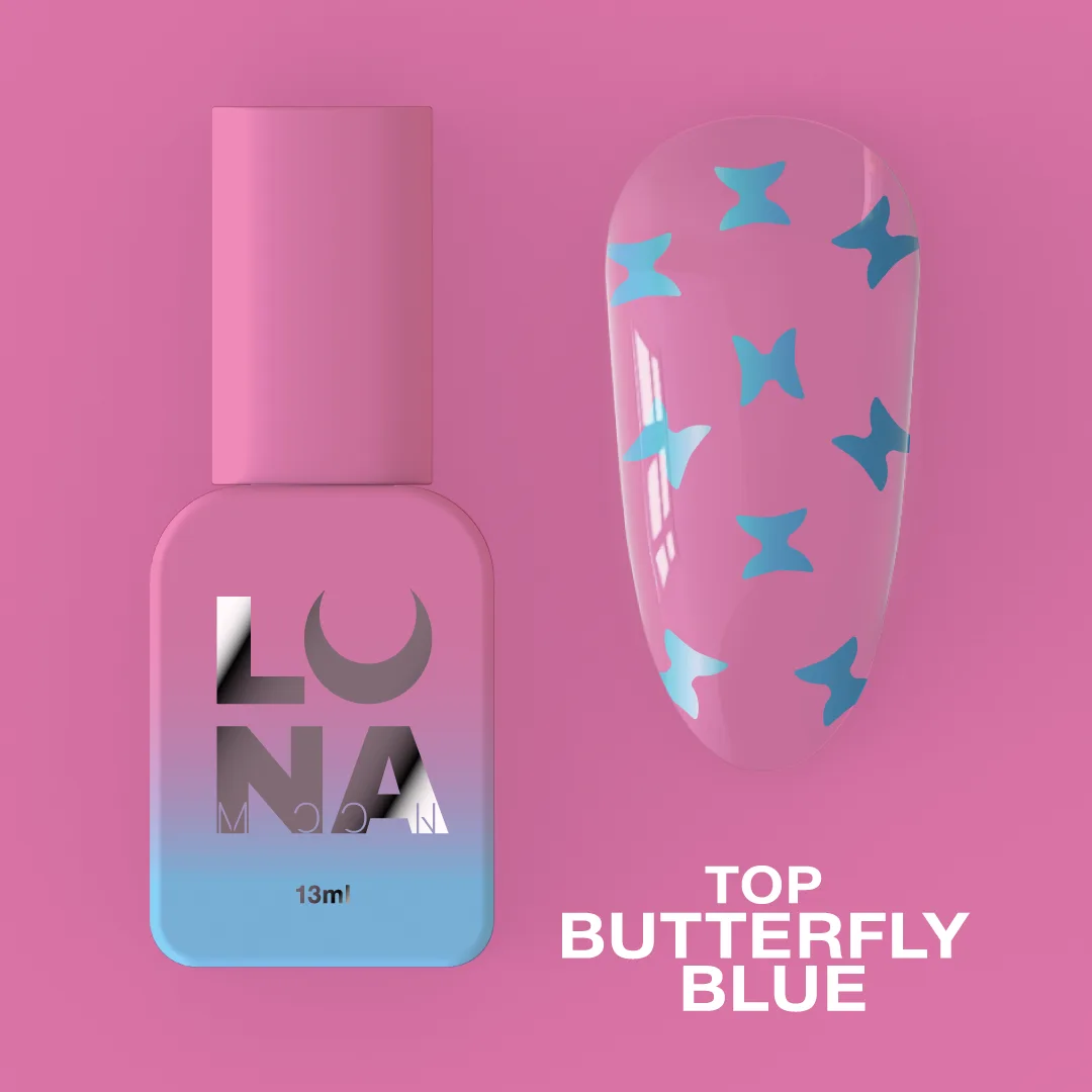 Top LUNA Butterfly Blue, 13 мл