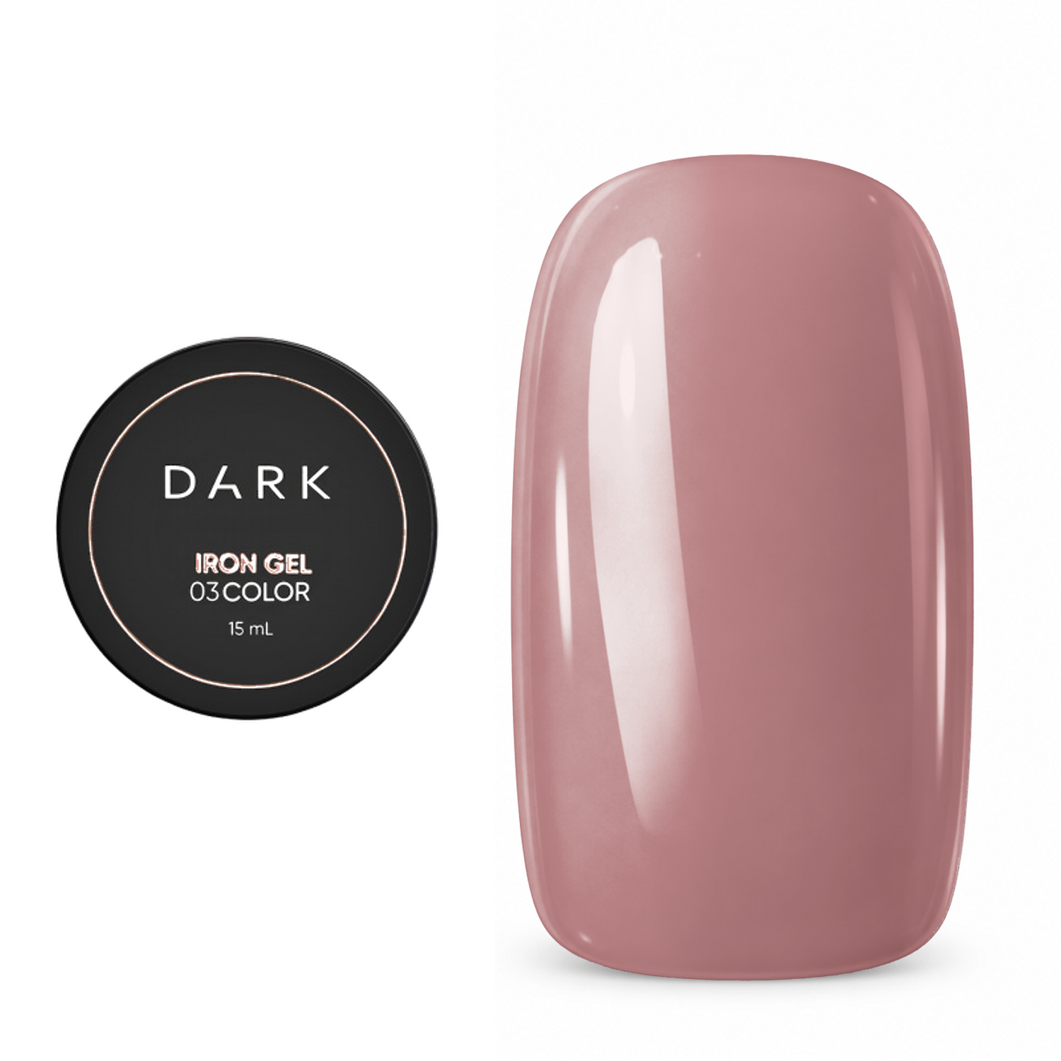 Гель DARK Iron gel №3, 15 мл