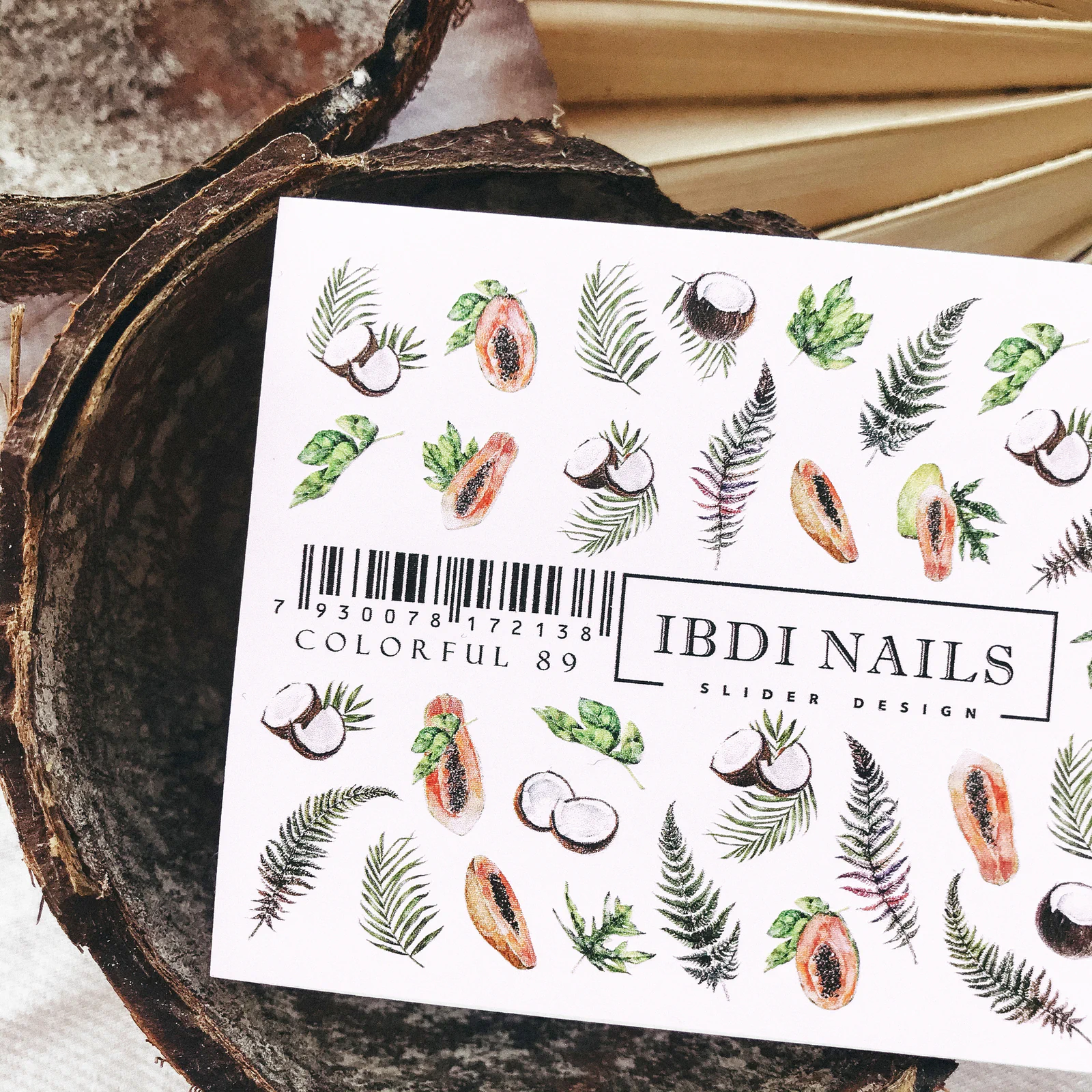 Слайдер-дизайн IBDI NAILS COLORFUL №089