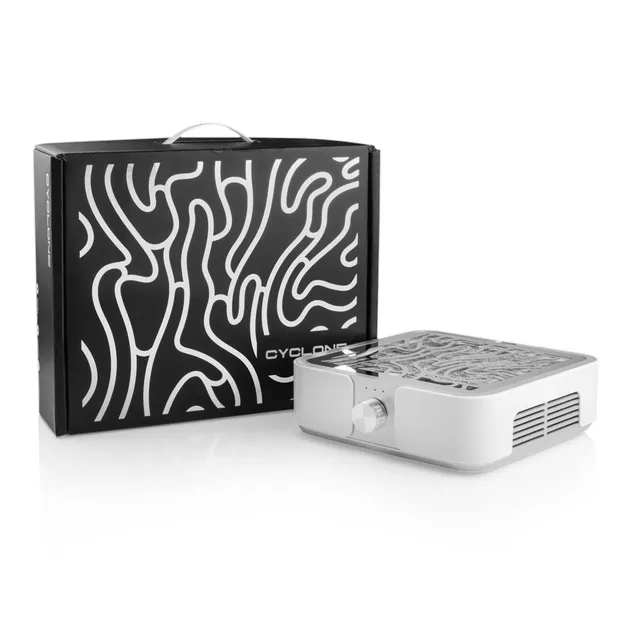 Витяжка для манікюру та педикюру BUCOS CYCLONE X2 Silver на 72W
