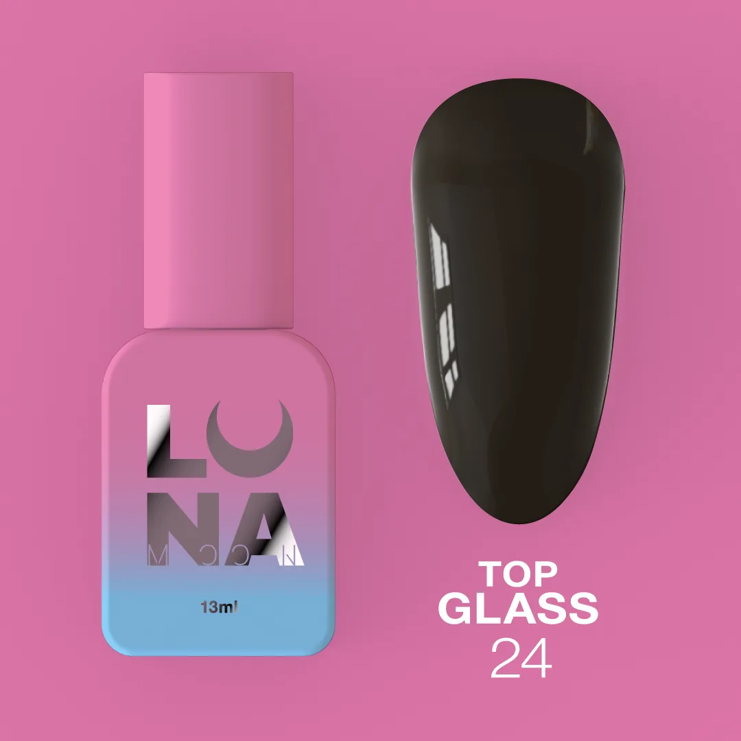 Топ для гель-лаку LUNA Glass №24, 13 мл